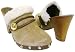 Coach Ivanka Camel Suede Mules