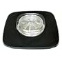 Black jar lid and center cap for Oster & Osterizer blenders.