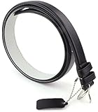 Belle Donne Women's 1-1/8" Bonded Leather Belt With Metal Buckle Many Colors
