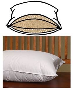 400 Thread-count White Down Pillows