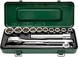 ＡＳＨ　６角ソケットレンチセット１２．７□×１３ＰＣＳ　3767230　VJS4101