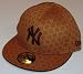 New York Yankees New Era Brown Fitted Hat Cap