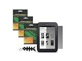 iShoppingdeals - (3 Packs) Clear LCD Screen Protector Film for Barnes & Noble NOOK Simple Touch (BNRV300) Reader WIFI