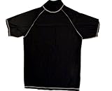 Adult XL Black Rash vest / UV Sun Guard (with long neck). External Stitching For Superior Comfort. Use with or without a wetsuit. Adult XL Black Rash vest / UV Sun Guard (with long neck). External Stitching For Superior Comfort. Use with or without a wetsuit.