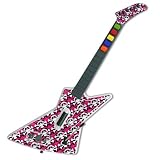 Skully Pink Design Guitar Hero X-plorer Guitar Controller Decorative Protector Skin Decal Sticker