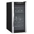 Avanti 18 Bottle Dual Zone Thermoelectric Wine Cooler W/Glass Door / Stainless Steel Handle