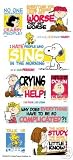 PEANUTS PHRASES Stickers For Scrapbooking, Card Making  Craft Projects