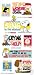 PEANUTS PHRASES Stickers For Scrapbooking, Card Making & Craft Projects