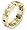 6mm Stylish 18 Karat Yellow Gold & Titanium Wedding band - 4