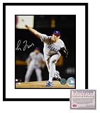 Greg Maddux Chicago Cubs -Pitching Night Game- Framed 8x10 Autographed Photograph
