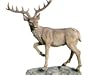 Grand-Scale Black Forest Garden Deer Scu...