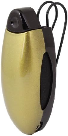 Auto Car Gold Tone Black Plastic Adjustable Clip Visor Sunglasses Holder