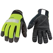 Youngstown Glove 08-3083-10-M Safety Lime Glove Lined with Kevlar Medium
