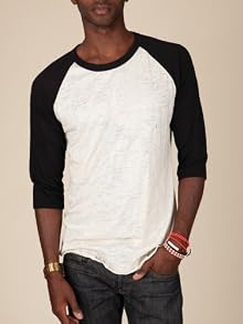 Men's Big League Burnout Baseball Tee