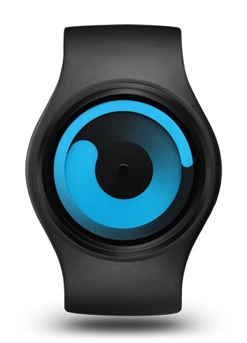 Ziiiro Z0001WBBL Unisex Gravity Black Ocean Watch
