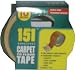 DOUBLE SIDED CARPET TO FLOOR TAPE 10M LONG x 48MM WIDE -SINGLE