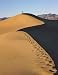 Tracks in Sand Dune with Person on Top of Dune - 24