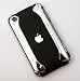 Chrome & Black 2-piece hard case & screen protector for the Apple iPhone 3G  from UKcase