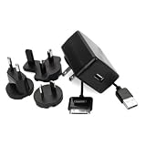 Griffin PowerBlock Travel International World Tour USB Power Adapter/Charger for Apple iPod (Black)