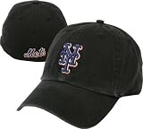 New York Mets Franchise Fitted Hat (Large, Black)