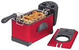 Maxi-Matic EDF-3500G Elite Platinum 3-1/2-Quart Deep Fryer, Red