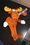  : Bullwinkle Stuffed Toy Character from the Show The Adventures of Rocky and Bullwinkle and Friends