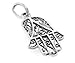 Sterling Silver Filigree Hamsa - Hand of Fatima title=