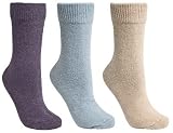 Trespass 3 Pair Pack Ladies Heavyweight Thermal Walking Boot Socks