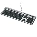 USB Multi Media Slimline Keyb with Microban Prot Against Germs