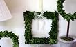 Preserved Boxwood Square Wreath 8