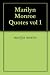 Books : Marilyn Monroe Quotes vol 1