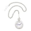 Orient Men's CDD00001W 21 Jewel Hand Winding Movement (second Hand Hack Mechanism) Power Reserve Indicator White Pocket Watch