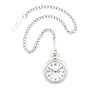 Orient Men's CDD00001W 21 Jewel Hand Winding Movement (second Hand Hack Mechanism) Power Reserve Indicator White Pocket Watch