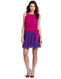 Donna Morgan Womens Pleated Color Blocked Dress With Sash 41q%2B3rKpkNL. SL160 Donna Morgan Womens Pleated Color Blocked Dress With Sash