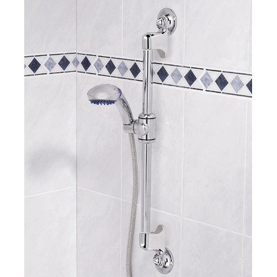 Suction Cup Shower Head Riser Bar