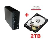 Masscool MP-1370S 1080i Hi-Def HDMI SATA HD Media Player with Hitachi Deskstar 0F10311 2TB 7200 RPM SATA 3.0Gb/s 3.5" Hard Drive build-in w/ LAN, TV Scheduled Recording and Remote Control