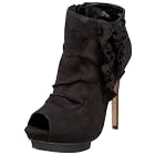 Wild Rose Trey01 Peep Toe Bootie