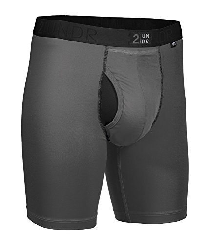 2UNDR POWER SHIFT BRIEF COOL GREY MEDIUM