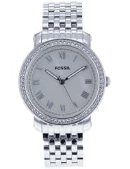 Fossil Womens ES3112 Stainless Steel Analog Mother-Of-Pearl Dial Watch
