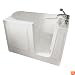American Standard 2848.100.CRW 28-Inch by 48-Inch Walk-In Bath Whirlpool and Air Spa Systems, Right Side Drain, White