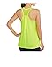 Women's Bungee Tank Top with Mesh Details Yoga Workout Top Gym Activewear