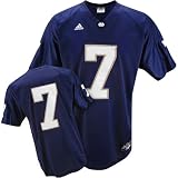adidas Notre Dame Fighting Irish Authentic Navy #7 Football Jersey