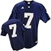 adidas Notre Dame Fighting Irish Authentic Navy #7 Football Jersey