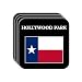 US State Flag - HOLLYWOOD PARK, Texas (TX) Set of 4 Mini-Mousepad Coasters