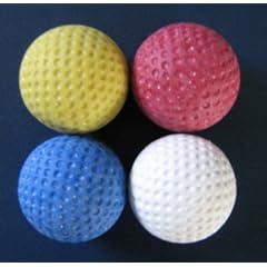 Golfas Minigolfb�lle 4er Pack - f�r jede Anlage