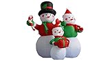 4 Foot Christmas Inflatable Snowmen Family Party Decoration