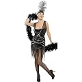20er Jahre Kost�m f�r Damen Kleid Charleston Abendkleid Burlesque Damenkost�m Mafiakost�m Mafia Fasching Karneval Gr. S / 36 - 38