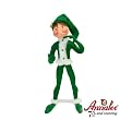 14" Green Ribbon Elf By Annalee