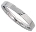 Surgical Steel 3 mm (1/8) High Polish Comfort Fit Flat Band / Thumb Ring