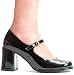 Patent Mary-Jane (Red Glitter) Adult Shoes
